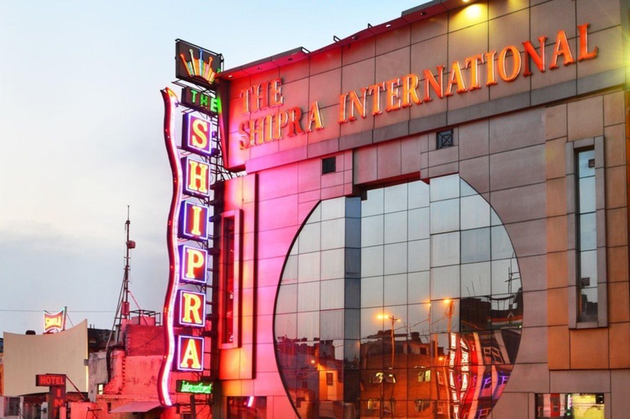 Hotel Shipra International New Delhi Exteriör bild