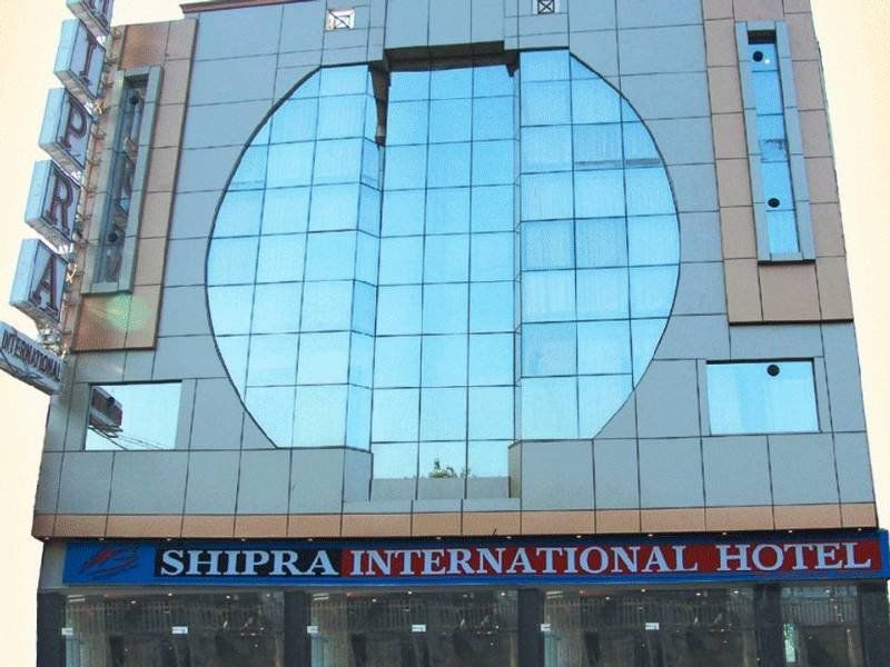 Hotel Shipra International New Delhi Exteriör bild